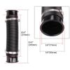 Filter Car Inlet Bellows Air Intake Pipe Cold Feed Flexible Duct Induction Kit