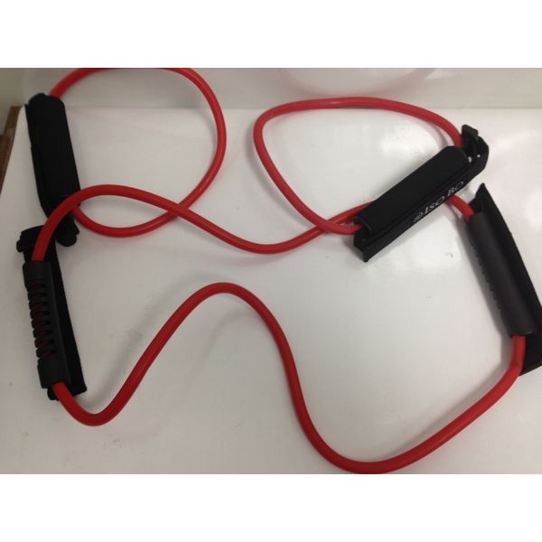 Resistance exercise bands two small 20" and one large 48" total length