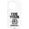Cue Your Enthusiasm Billiard Cue Pool Snooker Case for iPhone 15 Pro