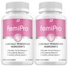 (2 Pack) FemiPro Bladder Support Supplement - Probiotic Femi Pro Pills