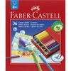 Faber-Castell Grip 2001 Water Soluble Colour Pencils in Studio Box (Pack of 36)