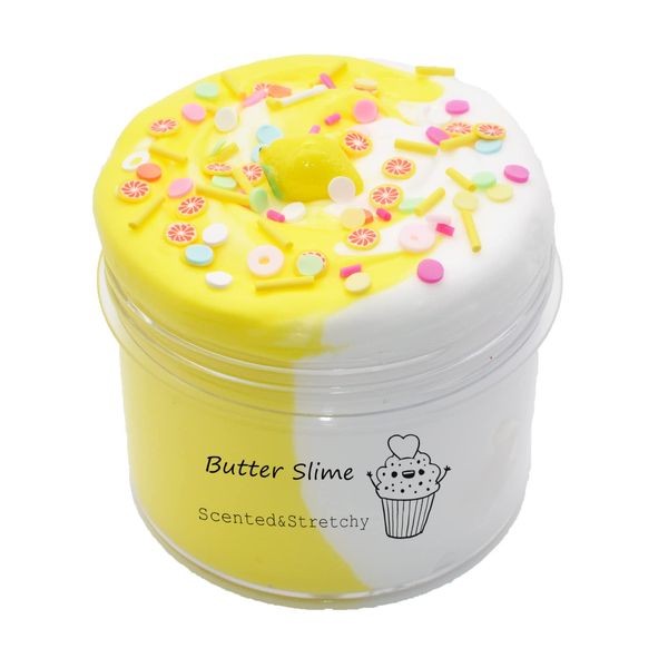 DIY Butter Slime Kit, Party Favor Gifts Slime Stress Relief Toy Scented Sludge Toy for Kids