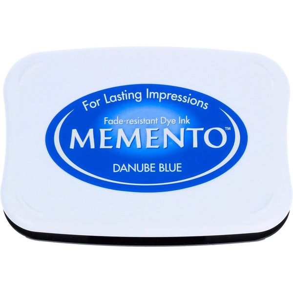 Tsukineko ME000600 Memento Dye Ink Pad - Danube