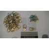 25 MEDIUM D-RING PICTURE HANGER STRAP MIRROR HANGER 100 # 6-1/2" SCREW +SAMPLE