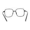 SA106 Womens Large Granny Ironic Plastic Blue Light Filter Computer Glasses Black