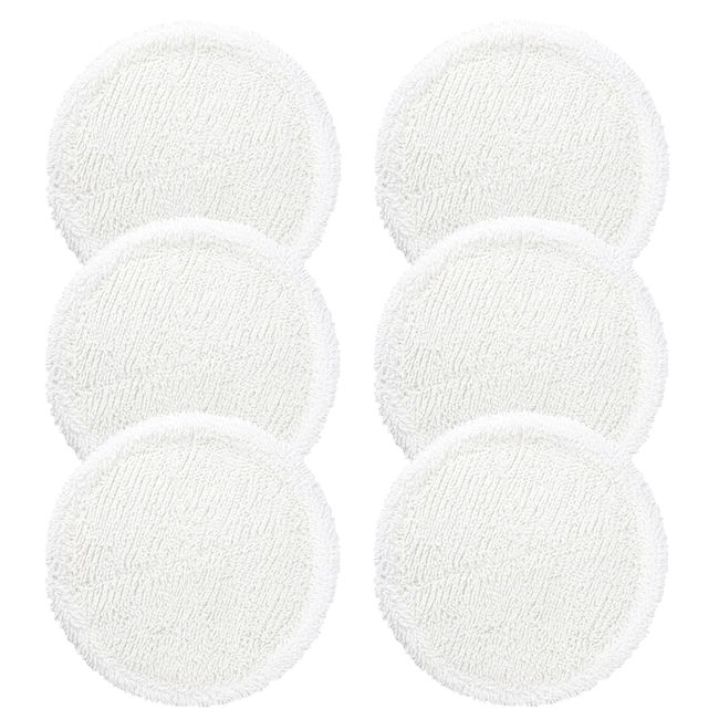 LTWHOME 7.8 Inch Soft Mop Pads Fit for Bissell Spinwave 2039 Series 2039A 2124 (Pack of 6)