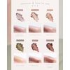Haomii Cocktail Luce Eye Palette, Multi-Palette, Eye Shadow, Teardrop Bag, Transparency (01 Nut Gold)