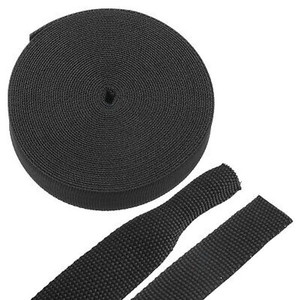 Braided Cable Sleeves , 5/8" 33ft Black PET Heat Shrinkable Cord Protector