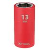 Draper XP1000 17639 VDE Socket, 3/8" Sq. Dr., 13mm