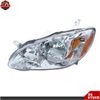 Headlights For Toyota Corolla LE CE 2003-2005-08 Halogen Left+Right Side Chrome