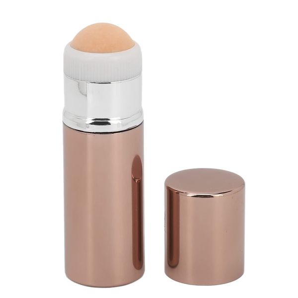 Oil absorbing Volcanic Roller, Reusable Portable Oily Skin Control Roller, Results Remove Excess Shine Rolling Stone with Brush for Oily Skin Care Oil Blotting Sheets