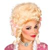 "BLONDE COLONIAL WOMAN WIG" in box -