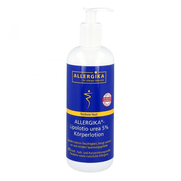 ALLERGIKA Lipolotio urea 5% 500 ml