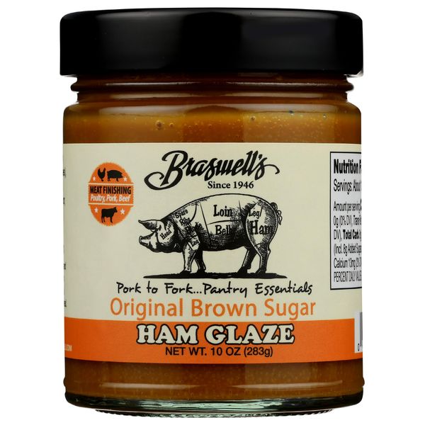 BRASWELLS Original Brown Sugar Ham Glaze, 10 OZ