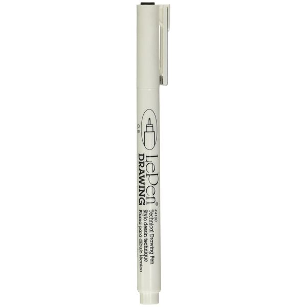 Le Pen Technical Drawing Open Stock-.8mm Black