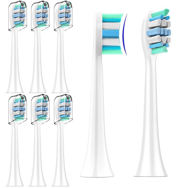 Replacement Toothbrush Head for Philips Sonicare：C3 C1 C2 4100 5100 6100 HX9023 G2-Electric Toothbrush Replacement Heads 8pack