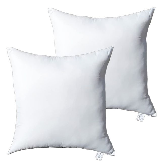 Tatsumi Corporation Nude Cushion 45 45 Set of 2, Made in Japan, Uncompressed, Volume, 18.7 x 18.7 inches (45 x 45 mm), Filling, Cushion, Insert