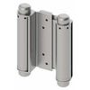 1303 5" Full Surface Double Acting Spring Hinge, Satin Chrome Finish