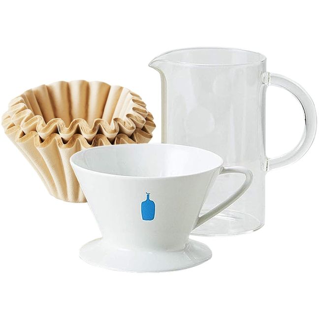 Blue Bottle Coffee Starter Kit [Dripper] [Carafe] [Filter]