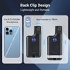 Tera Portable Back Clip Barcode Scanner 2D QR Wireless 3 in 1 2.4GHz Wireless & USB Wired & Compatible with Bluetooth Mini Pocket Bar Code Reader for Smartphones Android Mac OS Windows, 0013