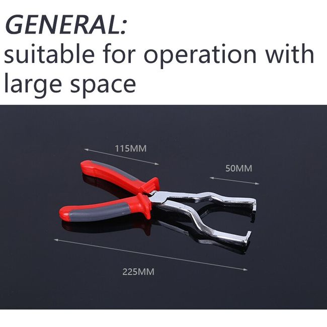 Gasoline Pipe Special Pliers Joint Pliers Filter Caliper Oil Tubing  Connector Quick Removal Pliers Urea Tube Clamp Repair Tool