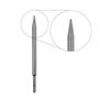kwb SDS Plus Chisel Set for Rotary Hammer, 3 Pieces, Pointed Chisel, Flat Chisel, and Chipping Chisel