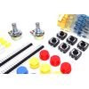 Base Electronics Kit LED Resistor Button Power Jumper MB-102 POT