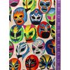 Máscaras de Peleá Lucha Libre Alexander Henry Fabric - by Half Yard, Multi