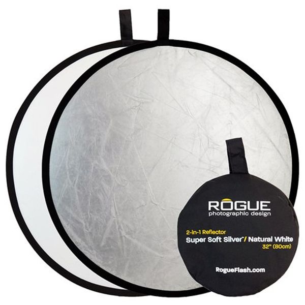 Rogue 2 – In – 1 80 cm Silver/White Collapsible SLR [SLR]
