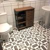 2 x Stencil for Tiled Surface - Bathroom Kitchen 12" (304mm) Buckingham