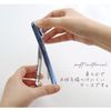 ZENIX DESIGN TECH iPhone 15 Case with Ring Clear Back Compatible with Magsafe Thin Stand TPU ZX-twinkledge2 (Silver)