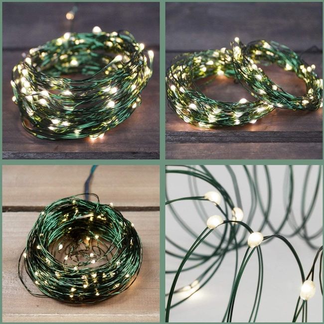 LED Christmas Light Fairy String Garland Plug In 30M 50M 100M