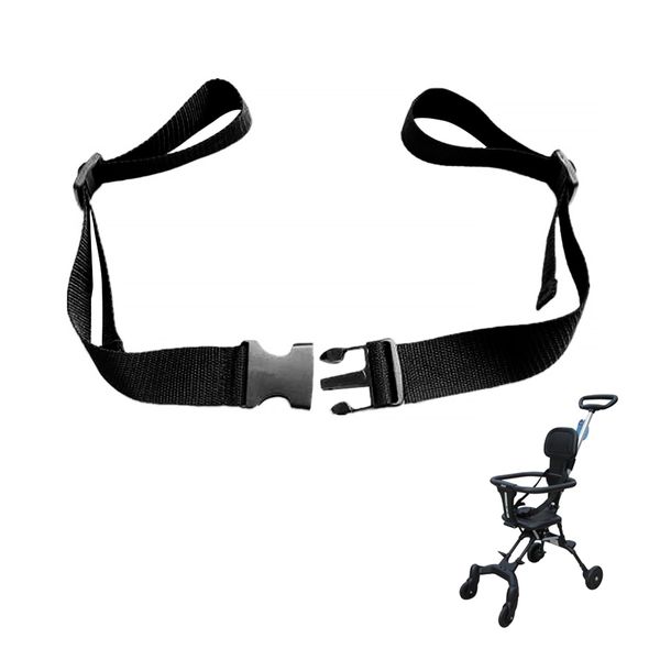 KOOLEVER Wheelchair Seat Belt Wheelchair Lap Strap Wheelchair Adjustable Buckle Strap Stroller Anti-slip Strap, Width of 3.5cm for Mobility Scooter Wheelchair Baby Stroller