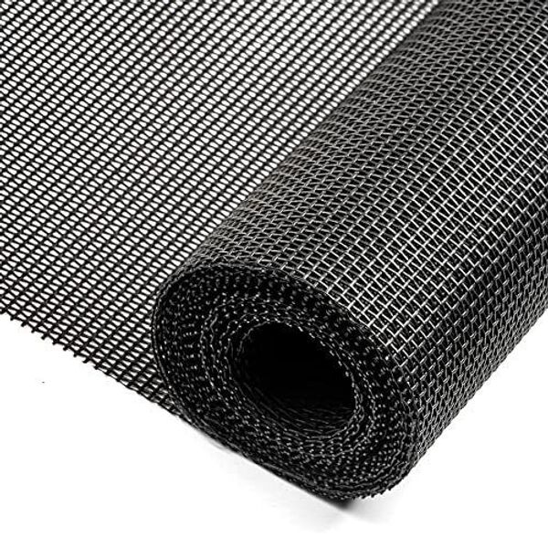 Pet Proof Window Screen Roll 36" x 200" Thicken Charcoal Screen Mesh Durable