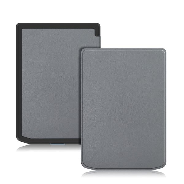 TOPCASE Magnetic Slim Case Compatible with Pocket Book Verse/Verse pro 6 inch Cover with Auto Sleep/Wake Function,Grey