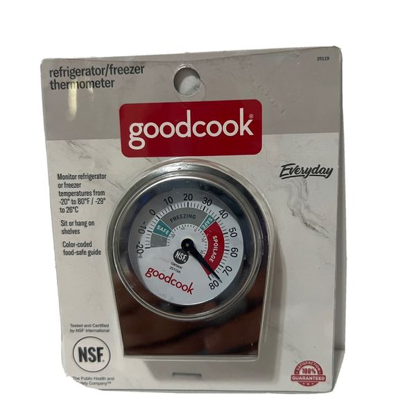 Refrigerator Freezer Thermometer Kitchen NSF Approved 25119 (lot 2)