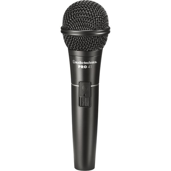 Audio-Technica PRO41 Cardioid Dynamic Handheld Microphone Black