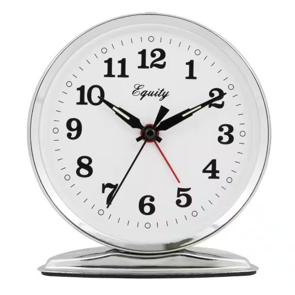 5.50 In. Analog Wind-Up Loud Bell Alarm Clock