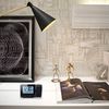 Projection Alarm Clock LED Display Projector Clock with Backlight Battery Powered Rotate Alarm Clock (Black)