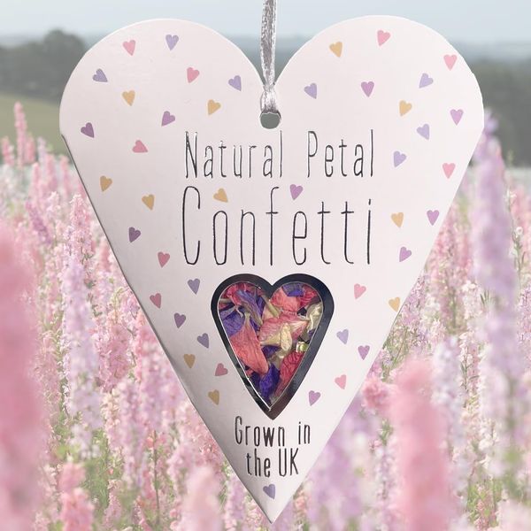 Natural Petal Wedding Confetti | Grown in the UK | Biodegradable Churchyard Friendly