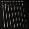Body Piercing Needles,40PCS Mixed Piercing Needles-12g.13g.14g.15g.16g.17g.18g.20g Individualized Package 5Pcs of Each Stainless Steel Sterile(Mixed)