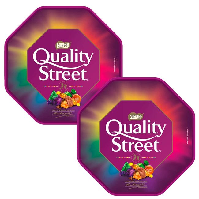  Nestle Quality Street 650g Tub of Assorted Wrapped Chocolates :  Grocery & Gourmet Food