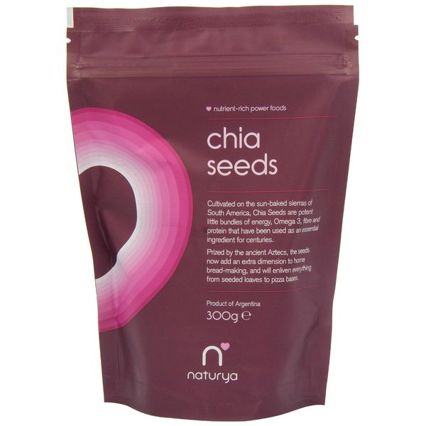 (10 PACK) - Naturya - Natural Chia Seeds | 300g | 10 PACK BUNDLE