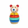 AB Gee abgee 921 TF187 EA Wooden Bear Shape Sorter, red