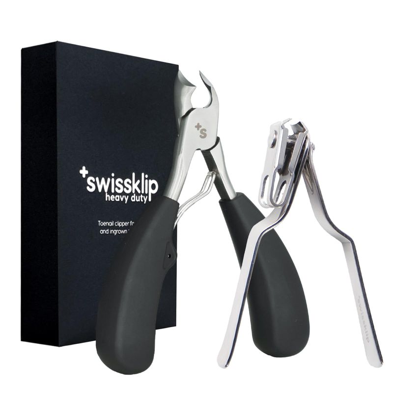 Swissker by Swissklip Heavy Duty Toenail Clippers for Seniors Thick ...