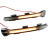 MKptopia LED Dynamic Indicator Light, Side Mirror, Indicator with Sequential Flashing, 2 Pieces Compatible with VW (Not Certified Compatible with Right Hand Drive Vehicles)