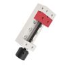 Flat Vise, Simple CNC Machined Drill Press Flat Vice, Threaded Rod for Workshop Industrial