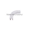 Ceiling Curtain Track Room Divider Ceiling Mount Track Set for 9ft - 12ft White