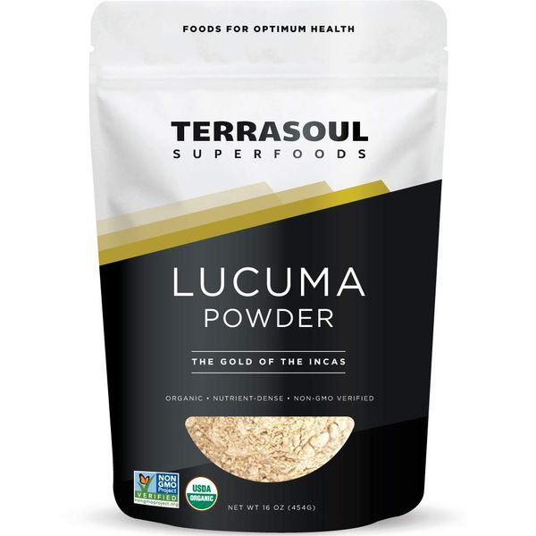 Terrasoul Superfoods Organic Lucuma Powder, 16 Oz - Sugar Substitute