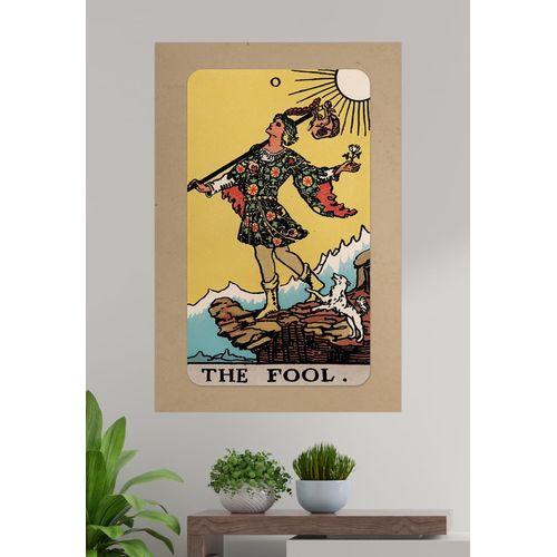 The Fool Tarot Card Poster - [11'' x 17'']